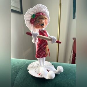 New - Annalee Sugar and Spice chef elf 9”